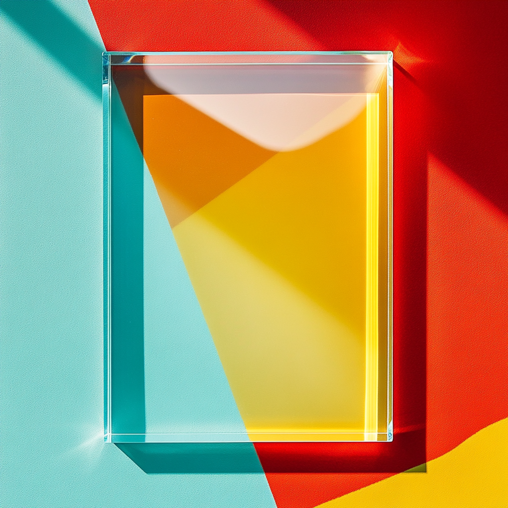 Rectangular Acrylic Blank - Sharp Edge